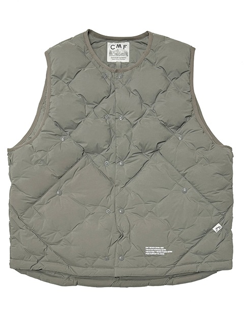 ��SALE 20%OFF��CMF OUTDOOR GARMENT ����ե� �����ȥɥ� �������ȡ�CMF WOVEN DOWN VEST �����֥� ������ �٥��ȡ�2��(BLACK/WOLF GRAY)��COMFY������������2025AW