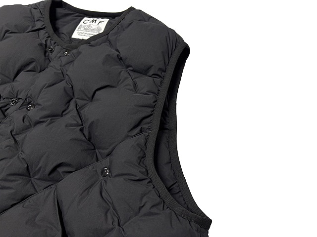 ��SALE 20%OFF��CMF OUTDOOR GARMENT ����ե� �����ȥɥ� �������ȡ�CMF WOVEN DOWN VEST �����֥� ������ �٥��ȡ�2��(BLACK/WOLF GRAY)��COMFY������������2025AW
