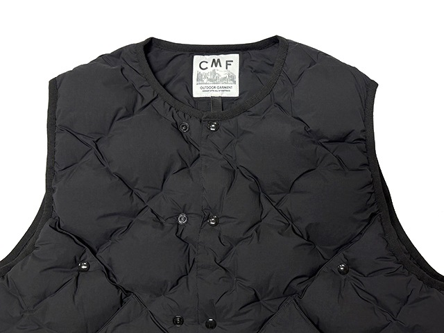 ��SALE 20%OFF��CMF OUTDOOR GARMENT ����ե� �����ȥɥ� �������ȡ�CMF WOVEN DOWN VEST �����֥� ������ �٥��ȡ�2��(BLACK/WOLF GRAY)��COMFY������������2025AW