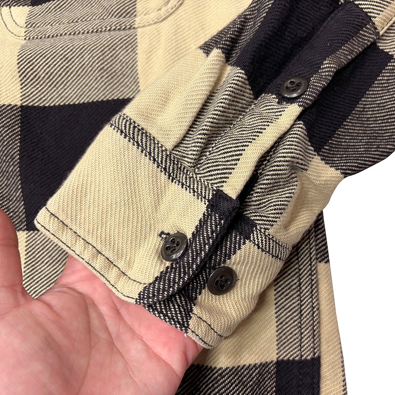 FILSON �ե��륽��LONG SLEEVE SHIRTS ���󥰥��꡼�� ����ġ�col:BLACK CHECK��size:XS��COTTON100%����USED �桼���ɡۡ���šۡ�Ź�޻����Բġ�