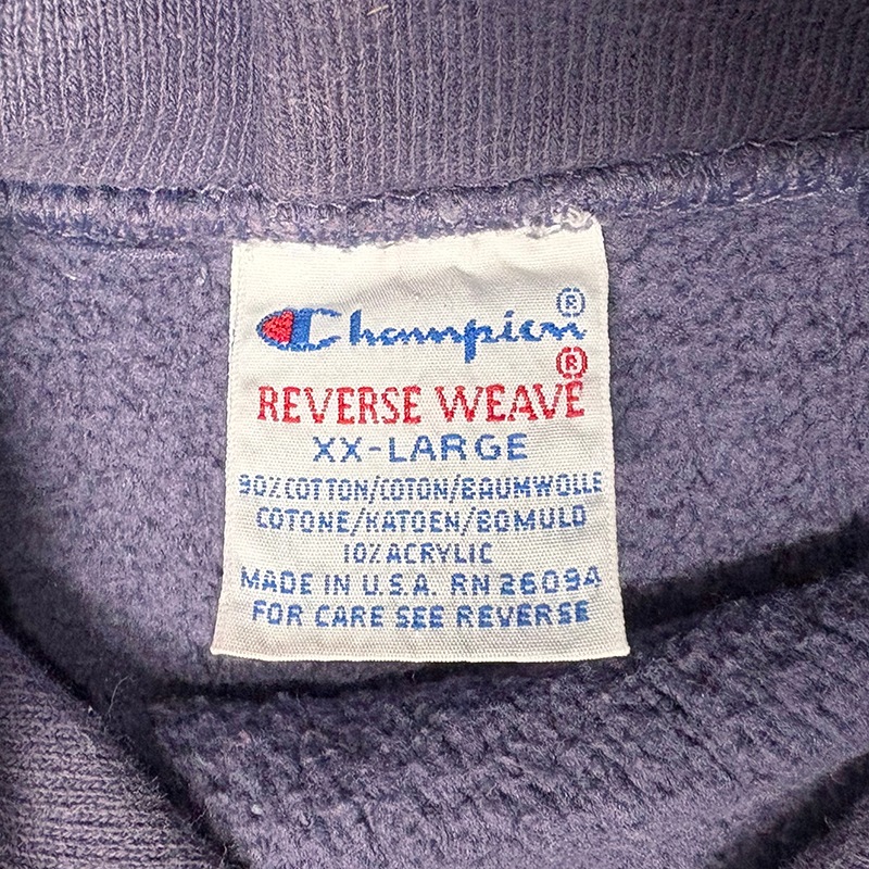 ��SALE 20%OFF�� 90s��Champion �����ԥ���REVERSE WEAVE PULLOVER PARKA ��С����������� �ץ륪���С��ѡ�������col:LIGHT PURPLE��size:XX-LARGE�����ݥ���ȡ��ɽ�������Made in U.S.A.����VINTAGE ������ơ����ۡ���šۡ�Ź�޻����Բġ�