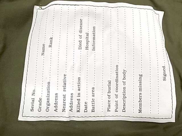 US ARMY ����ꥫ�� personal effect bag���ѡ����ʥ륨�ե����ȥХå���MILITARY PURSE �ߥ꥿�꡼ �ݡ��� ���塡ʿ�ҥ⡡Deadstock