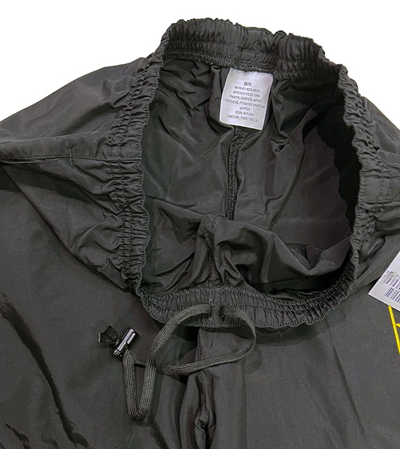 DEADSTOCKU.S.ARMY APFU ʥȥ졼˥󥰥ѥġMEDIUM-REGULARBLACK/YELLOWڥǥåɥȥåۡڼʪۡŹ޻Բġ