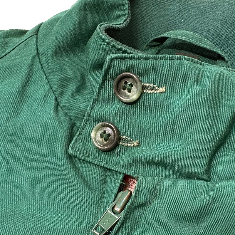 BARACUTA �Х饯������G9 HARRINGTON JACKET �ϥ��ȥ󥸥㥱�åȡ�color.GREEN��size :114/38R���ե졼�����������󡡥���ƥ��󥰥饤�ʡ��������󥰥ȥåס���USED �桼���ɡۡ���š�