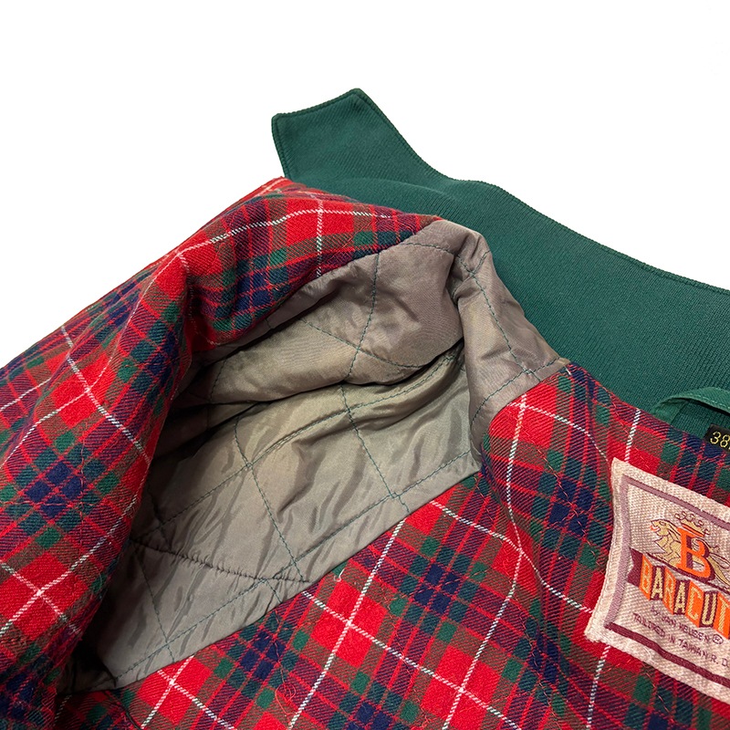 BARACUTA �Х饯������G9 HARRINGTON JACKET �ϥ��ȥ󥸥㥱�åȡ�color.GREEN��size :114/38R���ե졼�����������󡡥���ƥ��󥰥饤�ʡ��������󥰥ȥåס���USED �桼���ɡۡ���š�