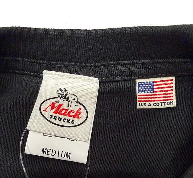 Mack TRUCKS���ޥå����ȥ�å�����S/S T����ġ�2��(BLACK/WHITE)