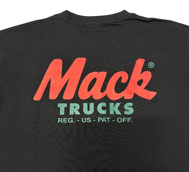 Mack TRUCKS���ޥå����ȥ�å�����S/S T����ġ�2��(BLACK/WHITE)