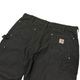 Carhartt �����ϡ��ȡ�Double Knee Painter Pants ���֥�ˡ� �ڥ��󥿡��ѥ�ġ�col.BLACK��size:W38��L28ɽ�������å����ϡ�COTTON100%����USED �桼���ɡۡ���šۡ�Ź�޻����Բġ�