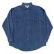 '90��patagonia �ѥ����˥���INDIGO WORK SHIRTS ����ǥ��� �������ġ�col.INDIGO��size:MEN'S XL��COTTON100%����VINTAGE �ӥ�ơ����ۡ���šۡ�Ź�޻����Բġ�