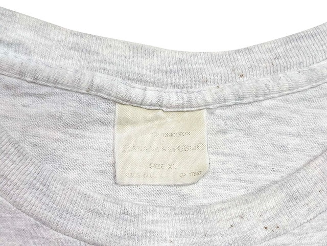 90'sBANANA REPUBLIC Хʥʥѥ֥å ȡTġcolor:WHITE size:XL ꥫVINTAGE ơۡšۡŹ޻Բġ