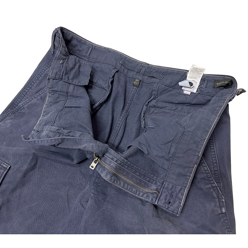 ��SALE 30%OFF��BANANA REPUBLIC �Хʥ� ��ѥ֥�å���CARGO PANT  �������ѥ�ġ�col:NAVY��size:W36Rɽ����COTTON100% ��USED �桼���ɡۡ���šۡ�Ź�޻����Բġ�