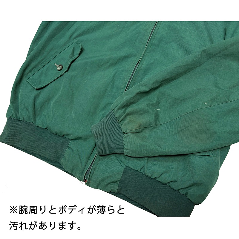 BARACUTA �Х饯������G9 HARRINGTON JACKET �ϥ��ȥ󥸥㥱�åȡ�color.GREEN��size :114(42-44����)���ե졼�����������󡡥����󥰥ȥåס���USED �桼���ɡۡ���š�