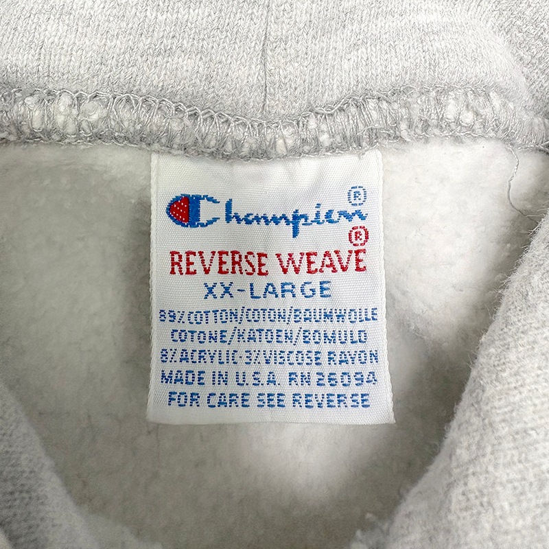 ��SALE 20%OFF�� 90s��Champion �����ԥ���REVERSE WEAVE PULLOVER PARKA ��С����������� �ץ륪���С��ѡ�������col:GRAY��size:XX-LARGE����С��ץ��ȡ��ɽ�������Made in U.S.A.����VINTAGE ������ơ����ۡ���šۡ�Ź�޻����Բġ�