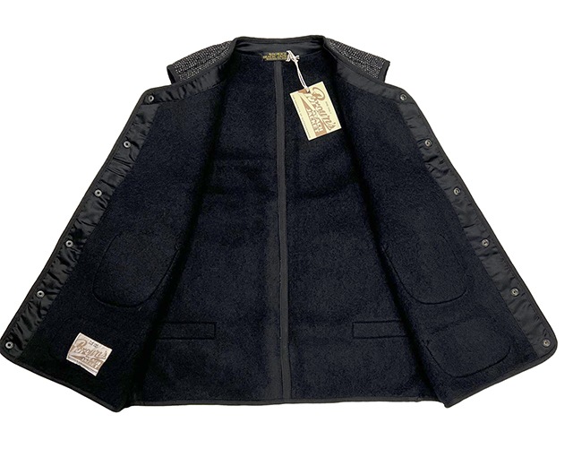 BROWN'S BEACH JACKET �֥饦�󥺥ӡ������㥱�å� ��NO.524 LOW NECK VEST �����ͥå� �ݼ� �٥��ȡ�BLACK �֥�å���2025ǯ��ǥ�