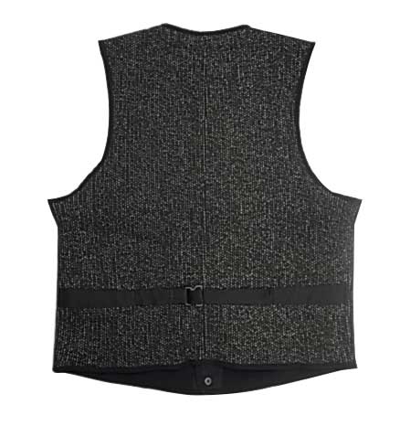 BROWN'S BEACH JACKET �֥饦�󥺥ӡ������㥱�å� ��NO.524 LOW NECK VEST �����ͥå� �ݼ� �٥��ȡ�BLACK �֥�å���2025ǯ��ǥ�