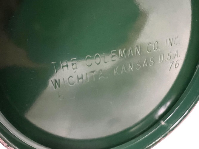 1976ǯ6¤ Coleman ޥ 502 ݡĥ󥰥Сʡ ꡼ made in USA ꥫVintage ơۡš