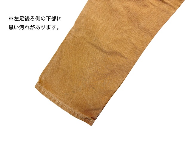 Carhartt �����ϡ��ȡ�Double Knee Painter Pants ���֥�ˡ� �ڥ��󥿡��ѥ�ġ�col.BROWN DUCK��size:W40��12oz�����å����ϡ�Made in U.S.A.  ��USED �桼���ɡۡ���šۡ�Ź�޻����Բġ�