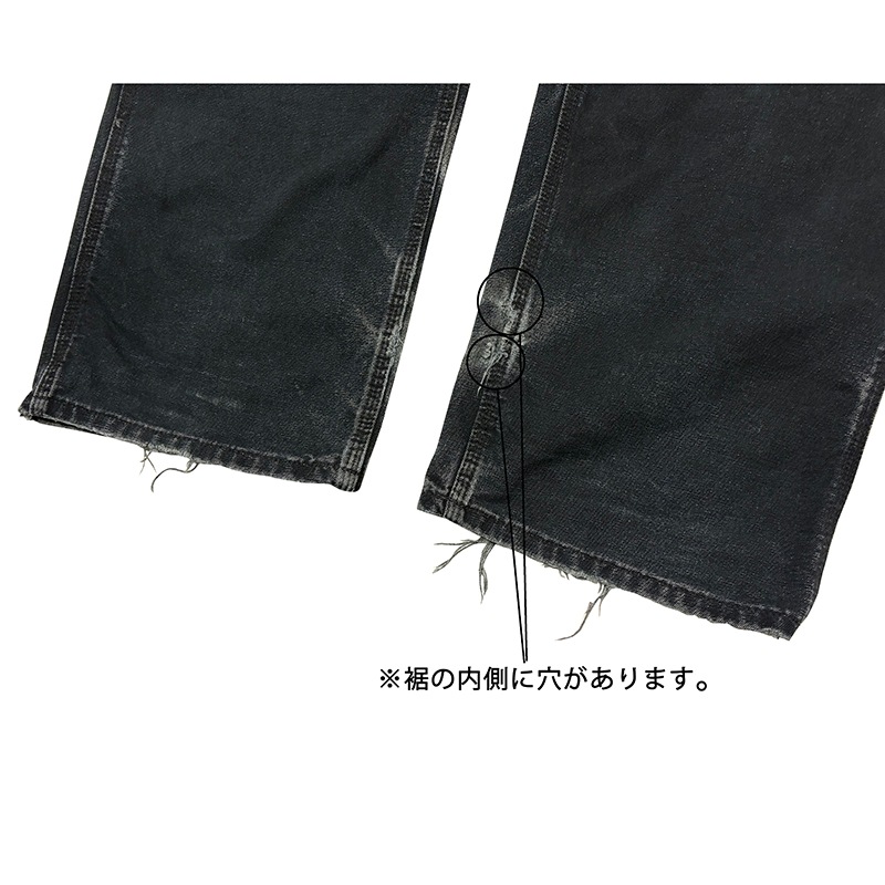 ��good fade!�� Carhartt �����ϡ��ȡ�Single Knee Painter Pants ���󥰥�ˡ� �ڥ��󥿡��ѥ�ġ�col.BLACK��size:W36��L34ɽ����12oz�����å����ϡ�COTTON100%����USED �桼���ɡۡ���šۡ�Ź�޻����Բġ�