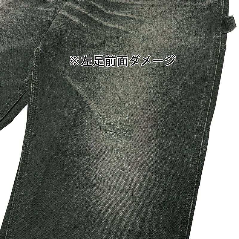 ��good fade!�� Carhartt �����ϡ��ȡ�Single Knee Painter Pants ���󥰥�ˡ� �ڥ��󥿡��ѥ�ġ�col.BLACK��size:W36��L34ɽ����12oz�����å����ϡ�COTTON100%����USED �桼���ɡۡ���šۡ�Ź�޻����Բġ�