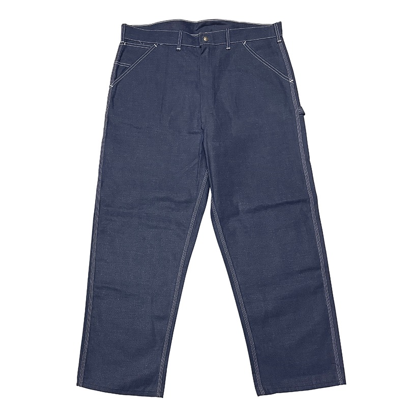 ��SALE 20%OFF�ۡ�DEADSTOCK�� 80s��Sears ����������PERMA PREST �ѡ��ޥץ쥹�ȡ�DENIM PAINTER PANTS �ǥ˥� �ڥ��󥿡��ѥ��  col:NAVY��size:W40��L30ɽ�������åȥ�ݥ��Ǻ� �ڥǥåɥ��ȥå��ۡ���šۡ�Ź�޻����Բġ�