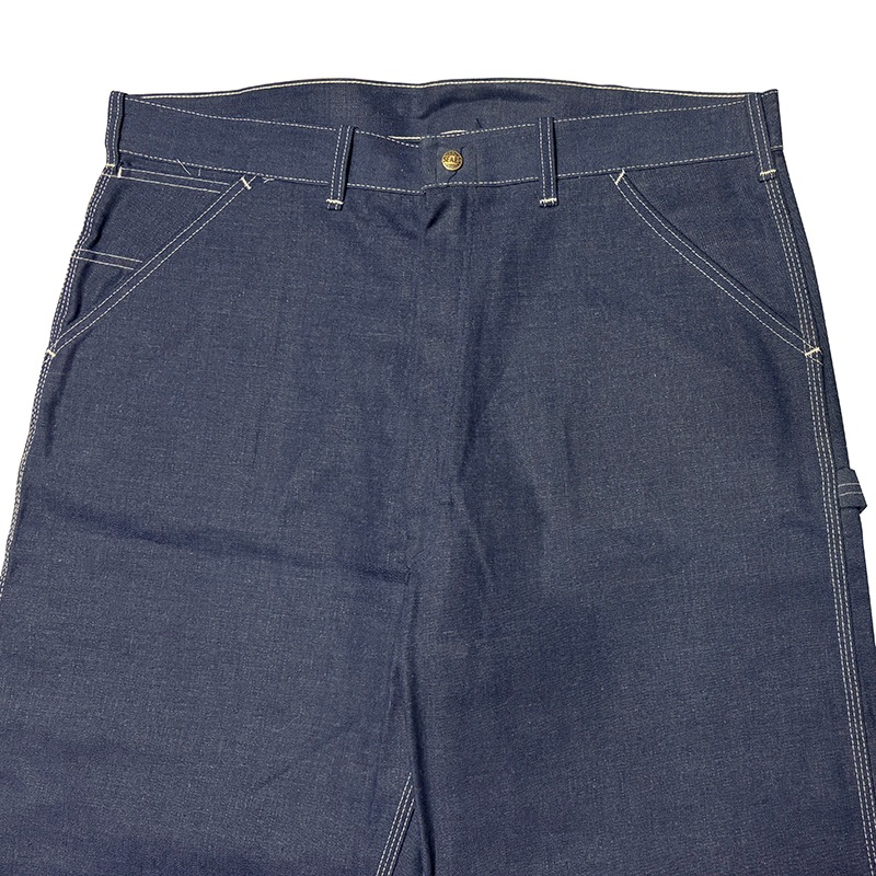 ��SALE 20%OFF�ۡ�DEADSTOCK�� 80s��Sears ����������PERMA PREST �ѡ��ޥץ쥹�ȡ�DENIM PAINTER PANTS �ǥ˥� �ڥ��󥿡��ѥ��  col:NAVY��size:W40��L30ɽ�������åȥ�ݥ��Ǻ� �ڥǥåɥ��ȥå��ۡ���šۡ�Ź�޻����Բġ�