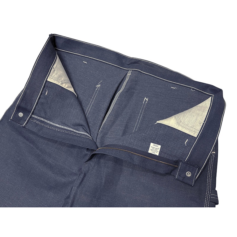 ��SALE 20%OFF�ۡ�DEADSTOCK�� 80s��Sears ����������PERMA PREST �ѡ��ޥץ쥹�ȡ�DENIM PAINTER PANTS �ǥ˥� �ڥ��󥿡��ѥ��  col:NAVY��size:W40��L30ɽ�������åȥ�ݥ��Ǻ� �ڥǥåɥ��ȥå��ۡ���šۡ�Ź�޻����Բġ�