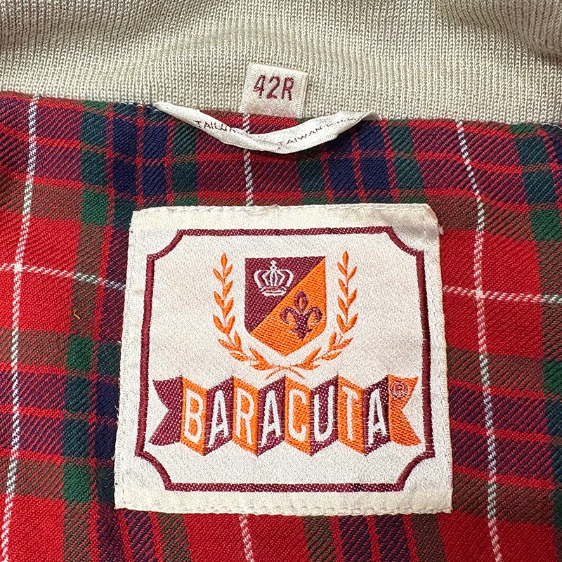 BARACUTA �Х饯������G9 HARRINGTON JACKET �ϥ��ȥ󥸥㥱�åȡ�color.BEIGE��size :114/42R���ե졼�����������󡡥����󥰥ȥåס���USED �桼���ɡۡ���š�