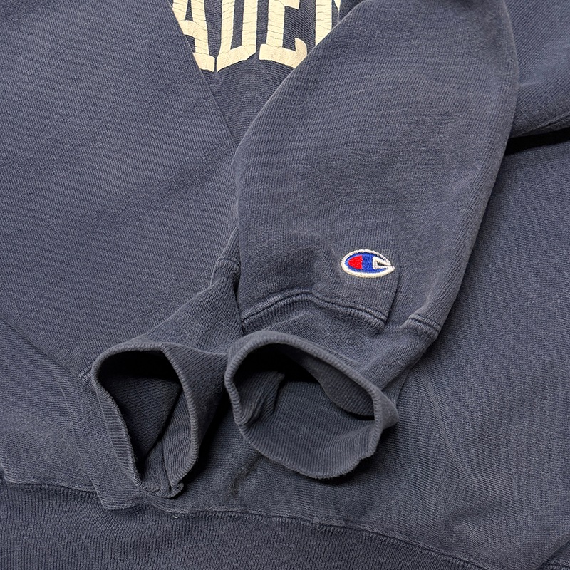 ��SALE 20%OFF�� 90s��Champion �����ԥ���REVERSE WEAVE CREW NECK SWEAT SHIRTS ��С����������� ���롼�ͥå� �������å� ����ġ�BOSTON POLICE ACADEMY��col:NAVY��size:XX-LARGE���ɽ�������Made in U.S.A����VINTAGE ������ơ����ۡ���šۡ�Ź�޻����Բġ�