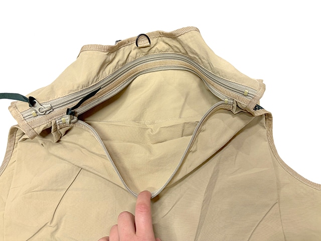 ��DEADSTOCK�� 1999ǯ��patagonia �ѥ����˥���Rein Vest �ꥤ��٥��ȡ��ե��å��󥰥٥��ȡ�col.TAN��size:L ���ڥǥåɥ��ȥå��ۡ���š�