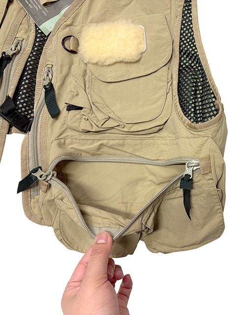 ��DEADSTOCK�� 1999ǯ��patagonia �ѥ����˥���Rein Vest �ꥤ��٥��ȡ��ե��å��󥰥٥��ȡ�col.TAN��size:L ���ڥǥåɥ��ȥå��ۡ���š�