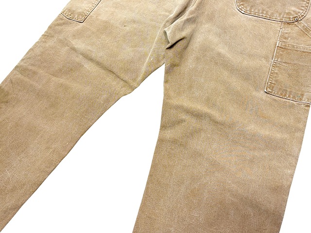 90s��Carhartt �����ϡ��ȡ�Double Knee Painter Pants ���֥�ˡ� �ڥ��󥿡��ѥ�ġ�col.BROWN DUCK��size:W38��12oz�����å����ϡ�Made in U.S.A. ����VINTAGE �ӥ�ơ����ۡ���šۡ�Ź�޻����Բġ�