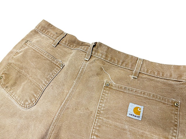 90s��Carhartt �����ϡ��ȡ�Double Knee Painter Pants ���֥�ˡ� �ڥ��󥿡��ѥ�ġ�col.BROWN DUCK��size:W38��12oz�����å����ϡ�Made in U.S.A. ����VINTAGE �ӥ�ơ����ۡ���šۡ�Ź�޻����Բġ�