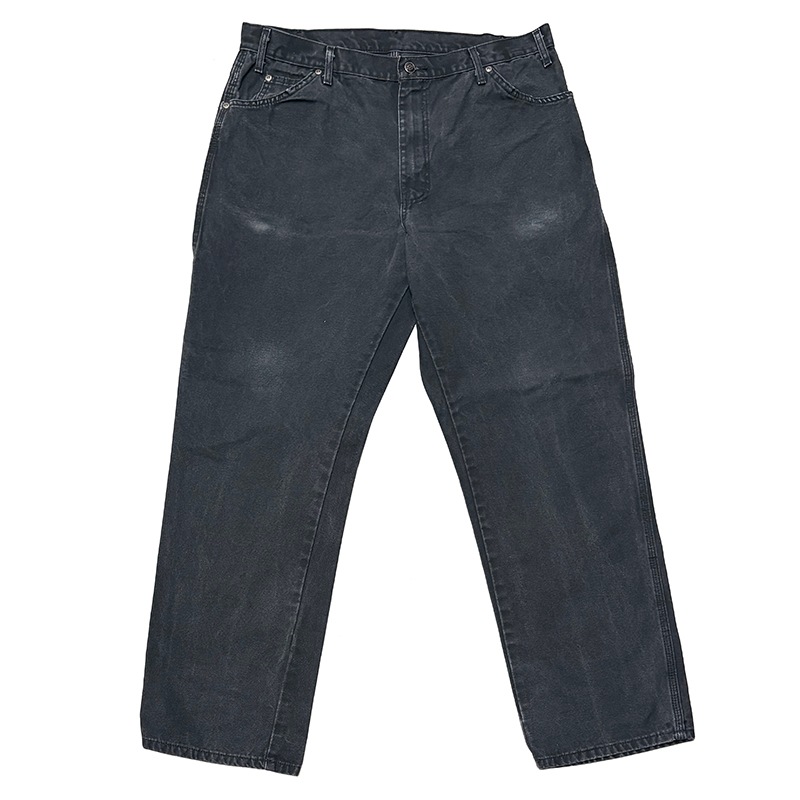 ��SALE 30%OFF��Dickies �ǥ��å�������Heavyweight Duck Carpenter Pants �إӡ��������� ���å� �����ڥ󥿡��ѥ�ġ�col.BLACK��size:W38��L32ɽ�����ڥ��󥿡��ѥ�� ��USED �桼���ɡۡ���šۡ�Ź�޻����Բġ�