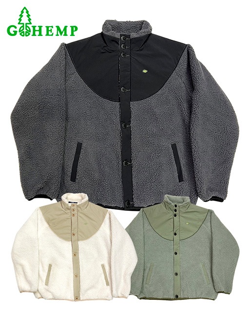 GOHEMP ゴーヘンプ MONGOLIAN JACKET モンゴリアン ジャケット ボア