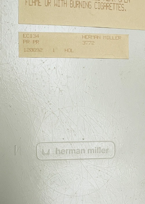 Herman Miller �ϡ��ޥ�ߥ顼 Eames �����ॺ��02 Shell Side Chair�������륵���ɥ�����  �����å��󥰥١������ơ��֥��դ����٥����ե��֥�å���LIGHT BLUE ��Antique ����ƥ������ۡ���š�