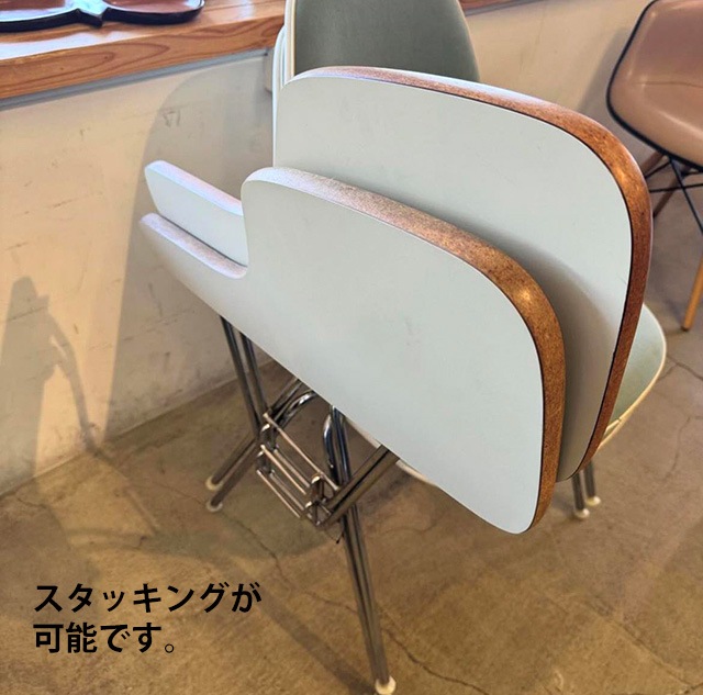 Herman Miller �ϡ��ޥ�ߥ顼 Eames �����ॺ��02 Shell Side Chair�������륵���ɥ�����  �����å��󥰥١������ơ��֥��դ����٥����ե��֥�å���LIGHT BLUE ��Antique ����ƥ������ۡ���š�