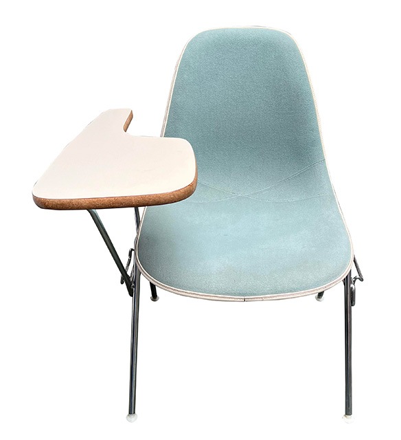 Herman Miller �ϡ��ޥ�ߥ顼 Eames �����ॺ��02 Shell Side Chair�������륵���ɥ�����  �����å��󥰥١������ơ��֥��դ����٥����ե��֥�å���LIGHT BLUE ��Antique ����ƥ������ۡ���š�