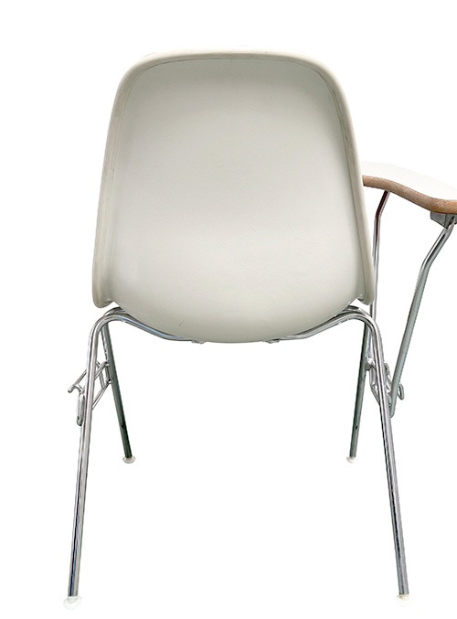 Herman Miller �ϡ��ޥ�ߥ顼 Eames �����ॺ��02 Shell Side Chair�������륵���ɥ�����  �����å��󥰥١������ơ��֥��դ����٥����ե��֥�å���LIGHT BLUE ��Antique ����ƥ������ۡ���š�