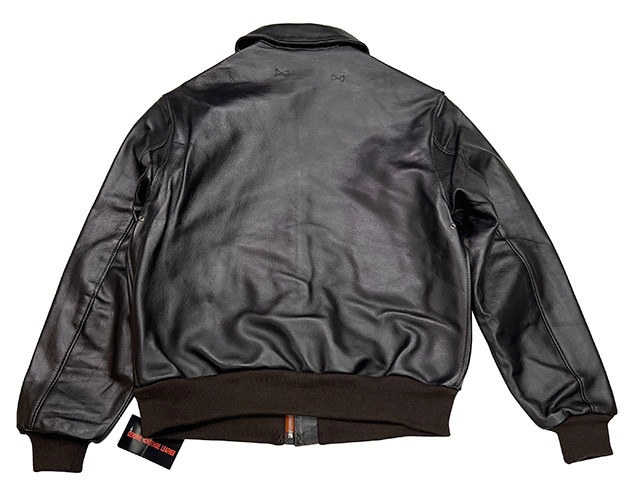 �Ʒ������ס�ARMY AIR FORCE��A-2 FLIGHT LEATHER JACKET���ե饤�ȥ쥶�����㥱�åȡ�BLACK �֥�å��ڿ��ʡ�