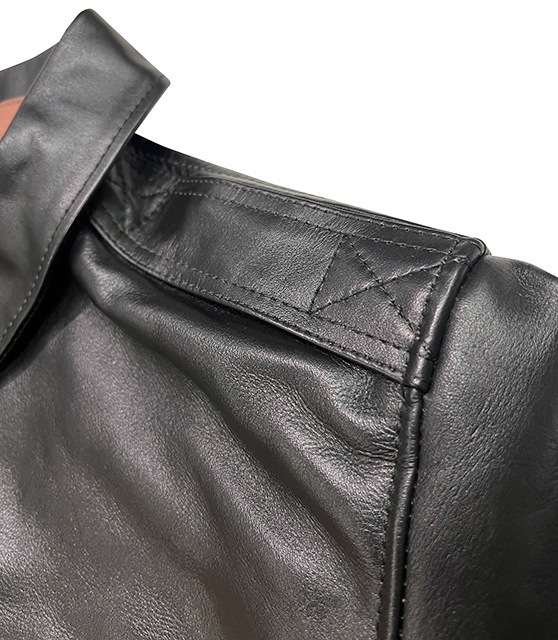 �Ʒ������ס�ARMY AIR FORCE��A-2 FLIGHT LEATHER JACKET���ե饤�ȥ쥶�����㥱�åȡ�BLACK �֥�å��ڿ��ʡ�
