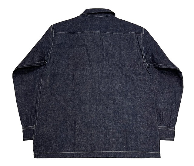 WAREHOUSE �������ϥ�����Lot 3063 1930's WPA ONE POCKET PULLOVER SHIRTS��1930ǯ�����ݥ��åȡ��ץ륪���С�������ġ�INDIGO ����ǥ���