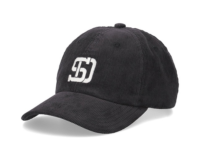 STANDARD CALIFORNIA ����������ɥ���ե���˥� SD Corduroy Logo Baseball Cap�������ǥ��������åס�3����Brown/Charcoal/Blue��