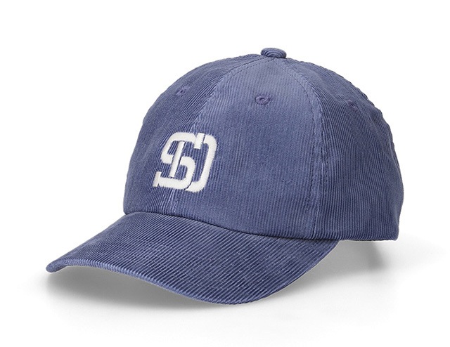 STANDARD CALIFORNIA ����������ɥ���ե���˥� SD Corduroy Logo Baseball Cap�������ǥ��������åס�3����Brown/Charcoal/Blue��