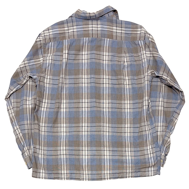 50-60s��TOWN CRAFT �����󥯥�եȡ�OPEN COLLAR SHIRTS �����ץ󥫥顼 ����ġ�size:MEDIUM(15-15 1/2)��DAN RIVER��Wrinkl��SHED��PENNEY'S��VINTAGE �ӥ�ơ����ۡ���š�