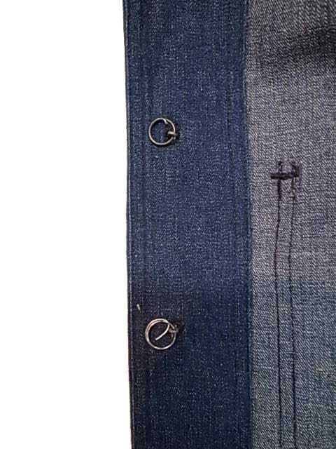 40's��US NAVY��DENIM SHAWL COLLAR JAKET with STENCIL INDIGO �ǥ˥� ���硼�륫�顼 ���㥱�åȡ����ƥ󥷥롡color:INDIGO��Vintage ������ơ����ۡ���š�