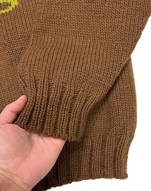 ��SALE 10%OFF�� HAVE A GRATEFUL DAY �ϥ� �� ���쥤�ȥե� �ǥ���KNIT CREW �˥å� ���롼��WOOL100%�����롼�ͥå�����������2��(CHESNUT/NATURAL)��GOWEST��2023ǯ��ǥ�