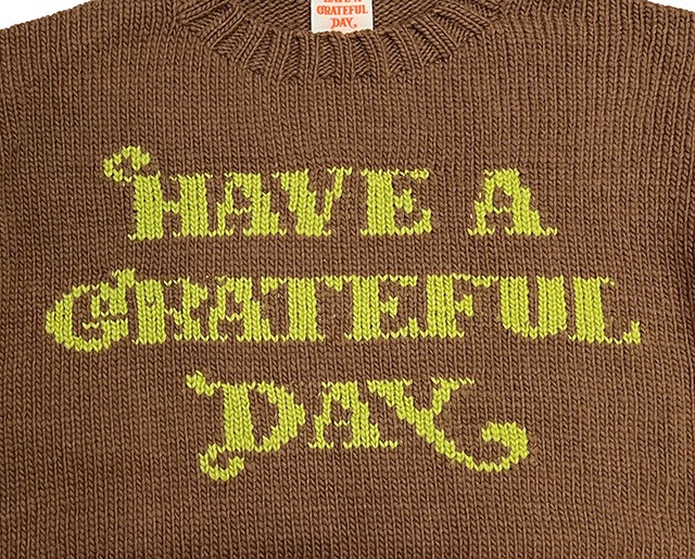 ��SALE 10%OFF�� HAVE A GRATEFUL DAY �ϥ� �� ���쥤�ȥե� �ǥ���KNIT CREW �˥å� ���롼��WOOL100%�����롼�ͥå�����������2��(CHESNUT/NATURAL)��GOWEST��2023ǯ��ǥ�