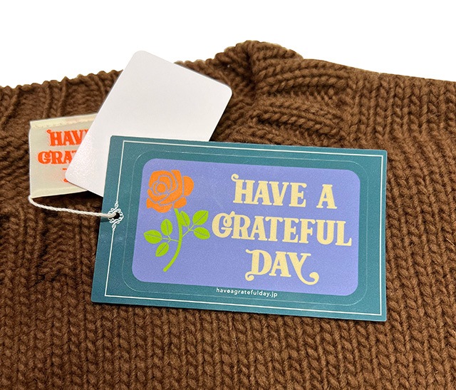 ��SALE 10%OFF�� HAVE A GRATEFUL DAY �ϥ� �� ���쥤�ȥե� �ǥ���KNIT CREW �˥å� ���롼��WOOL100%�����롼�ͥå�����������2��(CHESNUT/NATURAL)��GOWEST��2023ǯ��ǥ�