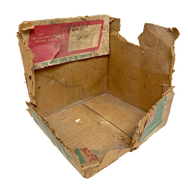 1982ǯ11����¤ Coleman ������ޥ� Ȣ�դ���502 ���ݡ��ĥ����������󥰥�С��ʡ� ���꡼�� �����������made in USA ����ꥫ����Vintage ������ơ����ۡ���š�