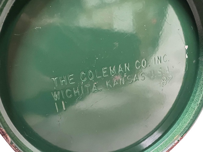 1982ǯ11����¤ Coleman ������ޥ� Ȣ�դ���502 ���ݡ��ĥ����������󥰥�С��ʡ� ���꡼�� �����������made in USA ����ꥫ����Vintage ������ơ����ۡ���š�